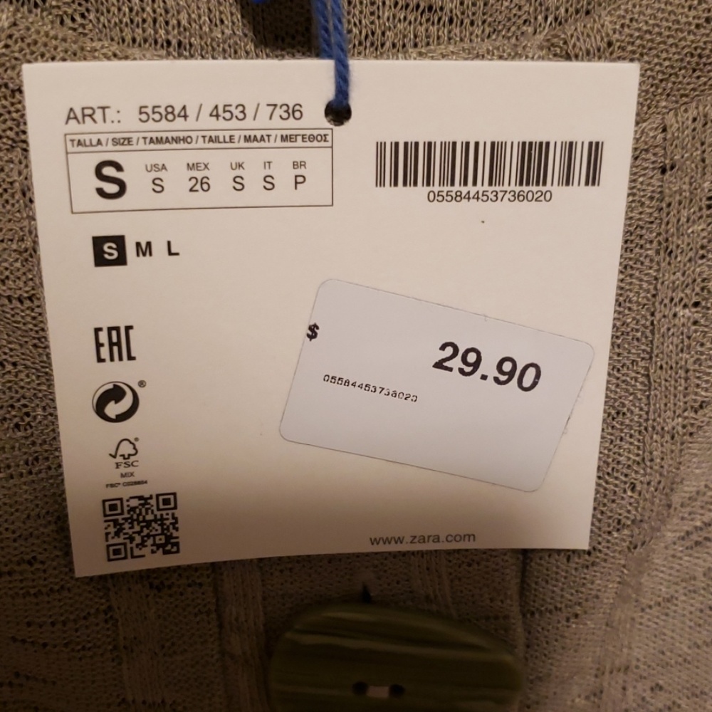 Zara top - Picture 2 of 5